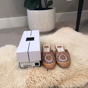 NWB! Dolce Vita Baez Woven Mule